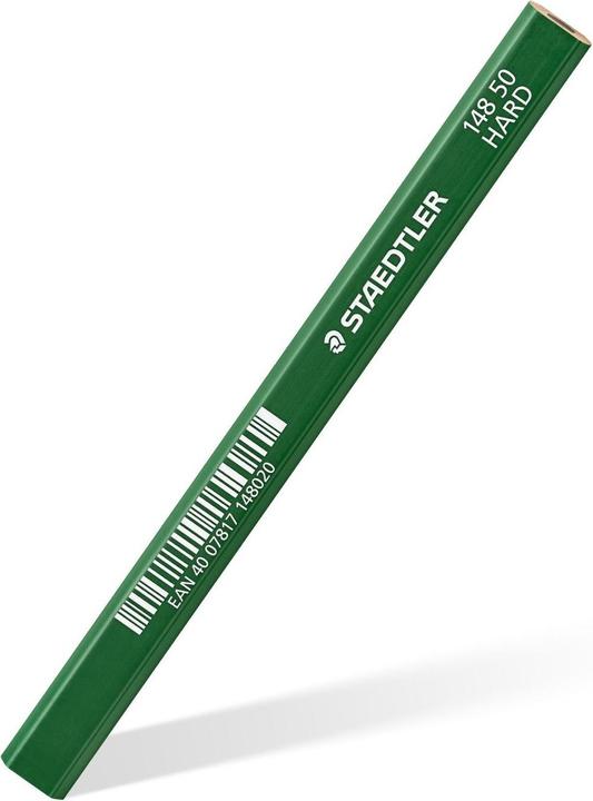 Actual product image Staedtler 148 50 Carpenter's pencil, single product, hard (2 mm, H, 1 x)