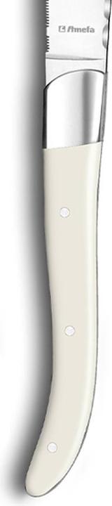 Immagine prodotto Lou laguiole Set di coltelli da bistecca 6 pezzi bianco 2520 Royal Steak (6 Pezzo/i, Coltello)