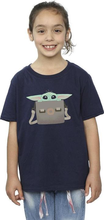 Image du produit Star Wars - T-shirt THE MANDALORIAN GROGU LUGGAGE - Fille (116)