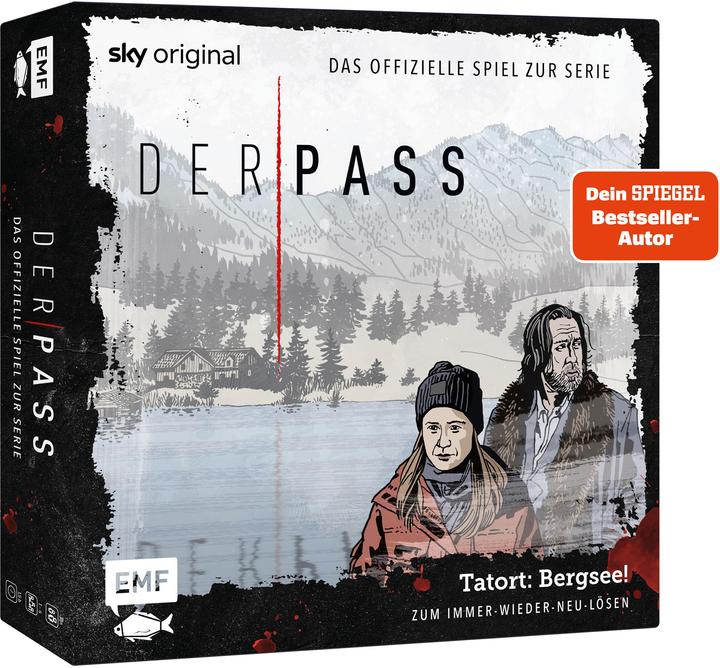 Immagine prodotto The Pass - Scena del crimine: lago di montagna! Il gioco ufficiale della serie (Tedesco)