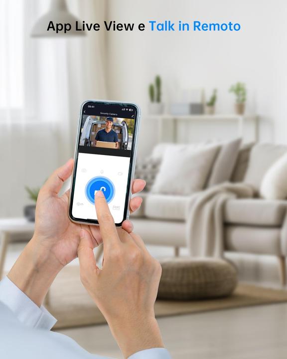 Actual product image JeaTone WLAN Video-Türsprechanlage mit 7" Touchscreen