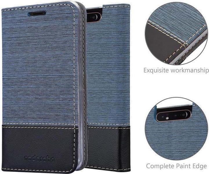 Produktbild Cadorabo Book Jeans Optik Cover (Samsung Galaxy A80)