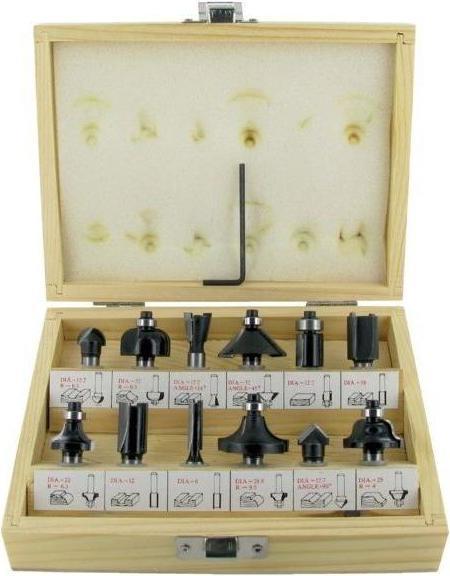 Actual product image Hikoki Hitachi Wood cutter set 12 pcs.