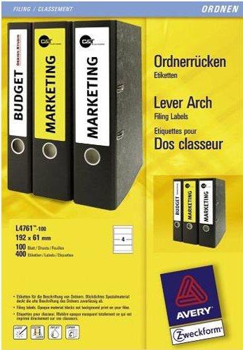 Produktbild Avery Ordner-Etiketten