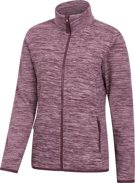 Immagine prodotto Mountain Warehouse Snowdon II Giacca in Pile Mélange Cerniera su intera lunghezza Donna (34 D)