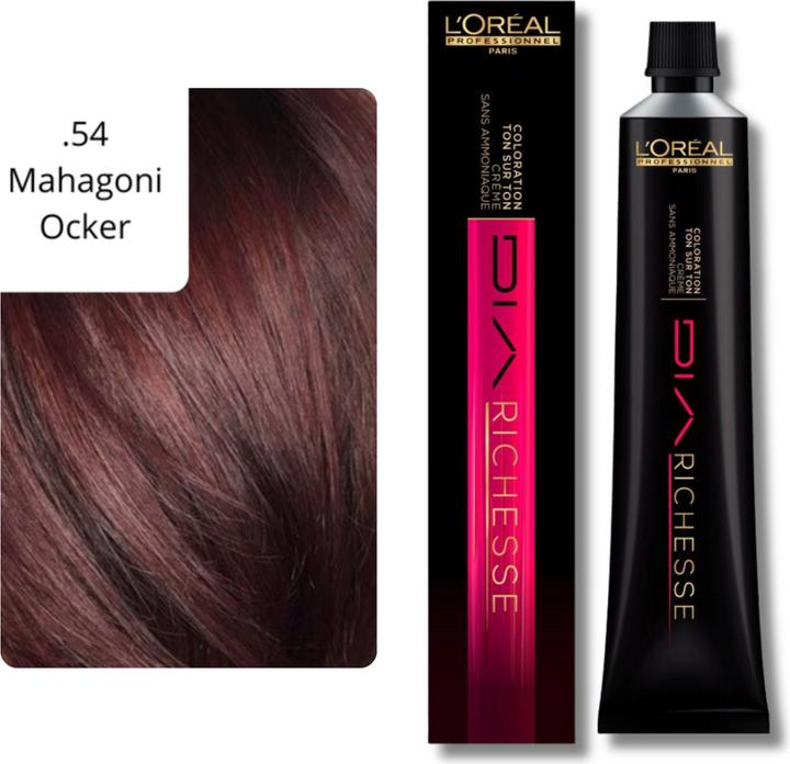 Actual product image L'Oréal Professionnel Dia Richesse (.54 Mahogany Ochre)