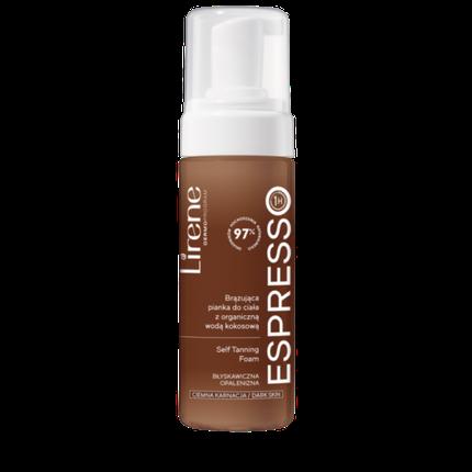 Actual product image Lirene Bronze body foam Espresso ( Self Tann ing Body Foam) 150 ml (Self tanning foam, 150 ml)