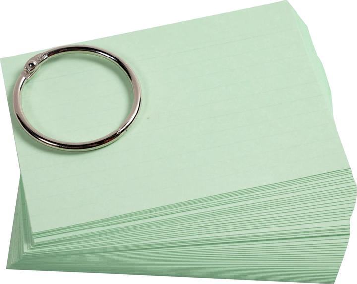 Produktbild Exacompta Flashcards (A6, 205 g/m², 50 x)