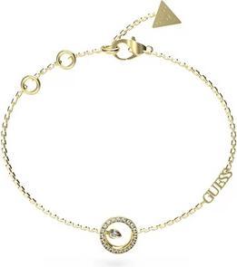 Produktbild Guess - Decent Tiny Dancer Gold Plated Cubic Zirconia Bracelet JUBB04656JWYG - Length: 14.5 cm (14.50 cm)