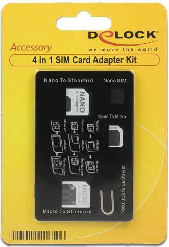 Produktbild Delock 4 in 1 SIM Kartenadapter