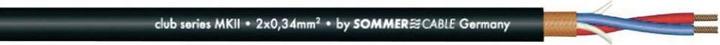 Actual product image Sommer Cable Microphone cable 2x0,34 100m sw CLUB SERIES (100 m)