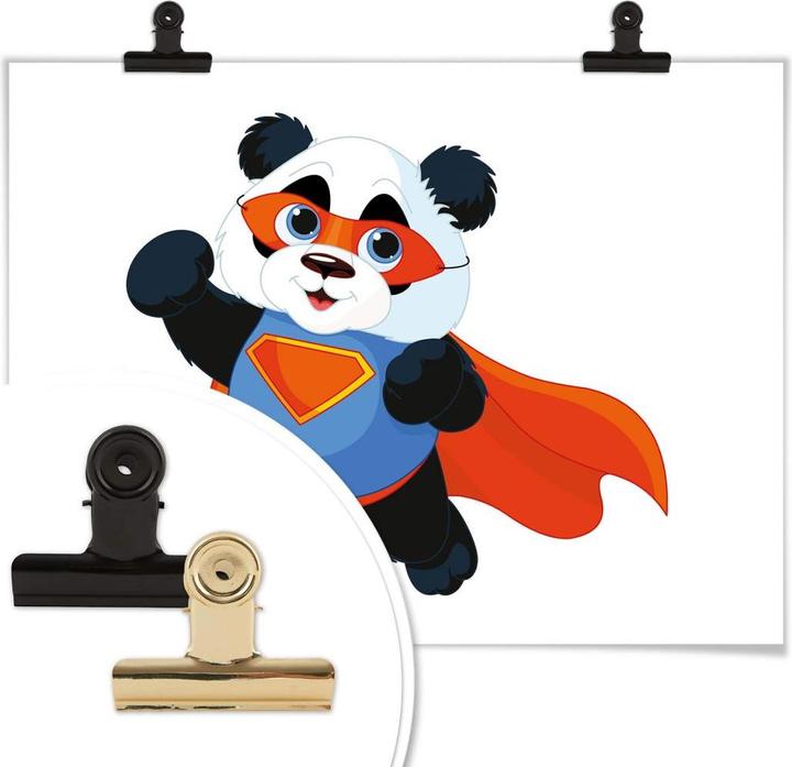 Immagine prodotto Trenddeko Super Panda (30 x 24 cm)