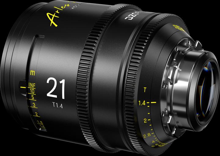 Actual product image Dzofilm Arles 21mm T1.4 FF/VV Prime Cine Lens for PL (imperial)