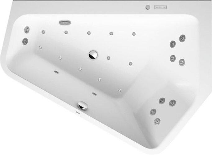 Immagine prodotto Duravit Vasca idromassaggio PAIOVA 5 angolo destro 205 l 1770x1300mm bianco Combi-Syst (205 l, 5.85 cm, 130 cm)