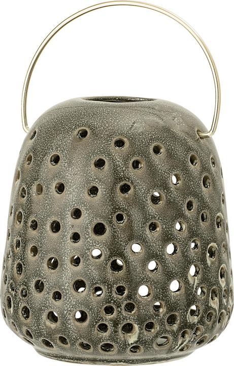 Bloomingville Lanterna, verde, gres (1 x)
