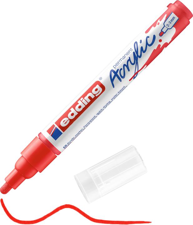 Produktbild Edding Acrylmarker 5100 (Verkehrsrot, 3 mm, 1 x)