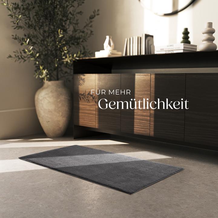 Produktbild tectake Kurzflorteppich Soft Zone (60 x 110 cm)