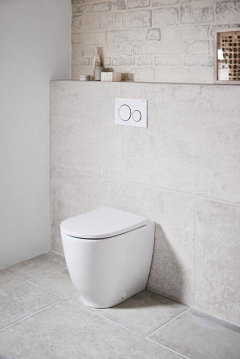 Actual product image Geberit Keramag / rimless low-level WC Acanto upright horizontal outlet white 500602012