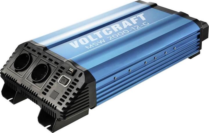 Produktbild Voltcraft Wechselrichter MSW 2000-12-G 2000W 12 V/DC - 230 V/AC