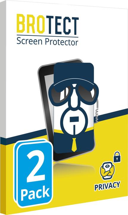 Immagine prodotto BROTECT Pellicola privacy antispia Pellicola di protezione dalla luce blu (2 Pezzo/i, Galaxy Tab A6 7.0)