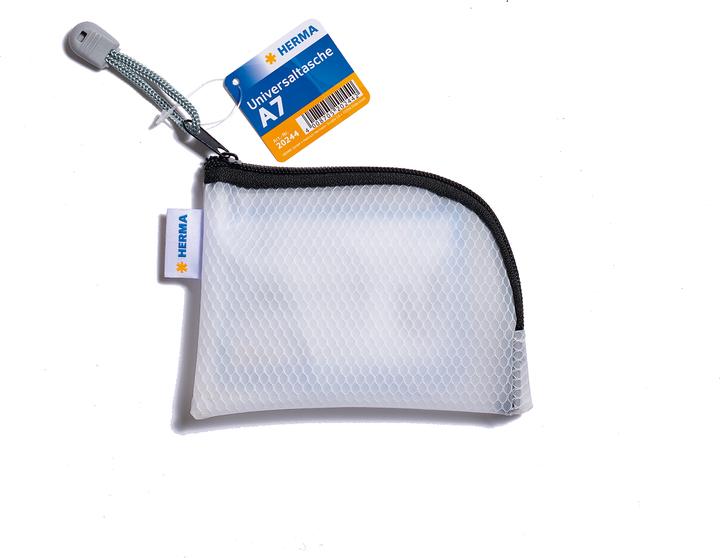 Actual product image HERMA A7 zip pocket