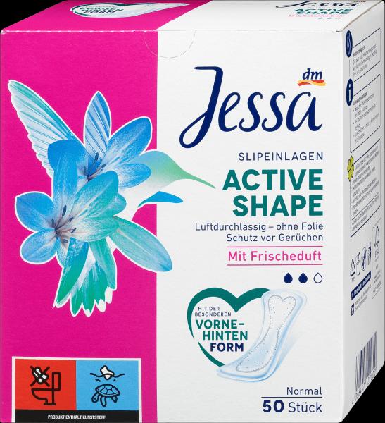 Produktbild dm Jessa Slipeinlagen Active Shape Frischeduft (Slipeinlagen)