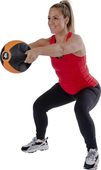 Image du produit Pure2improve Medizinball avec poignées (4 kg)