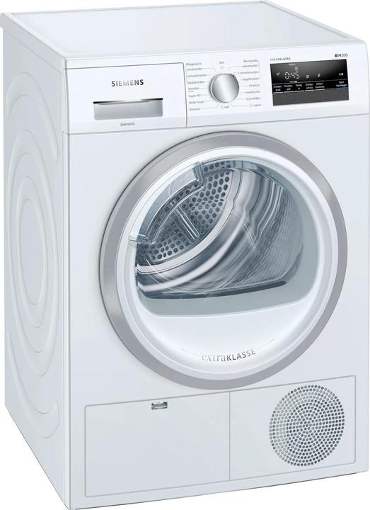 Produktbild Siemens WT45HV90 Wäschetrockner (Kondensation, Wärmepumpe, freistehend, A++, 8 kg, iQ300) (8 kg, Rechts)