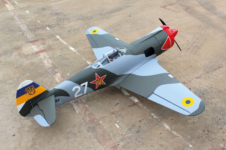 Image du produit Seagull Models SG-Models ) YAK-3U 63" 20ccm AVEC train d'atterrissage électrique rétractable ARF (Oiseau de guerre)