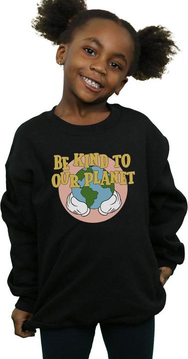 Produktbild Disney Mickey Mouse Be Kind To Our Planet Sweatshirt Mädchen (152, 158)