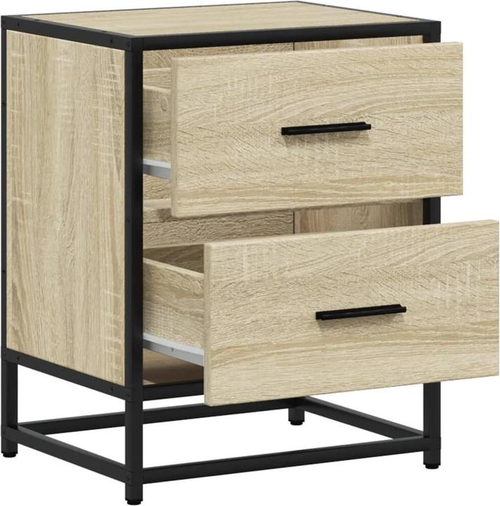 Image du produit VidaXL Table de nuit Table de chevet Table de chevet Chêne Sonoma (40 x 31 x 50 cm)
