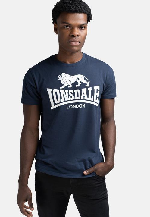 Immagine prodotto Lonsdale London Shirt Maglietta a maniche corte LOSCOE in confezione da 2 pezzi con scollo rotondo (L)