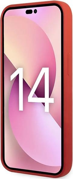 Produktbild Tumi TUHCP14SSR iPhone 14 6,1" czerwony/red hardcase Liquid Silicone (Apple iPhone 14)