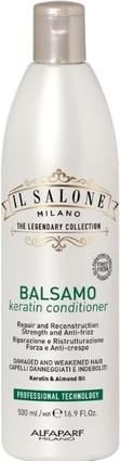 Actual product image Alfaparf Il Salone Milano Keratin Conditioner 500ml - Conditioner for Damaged and Weakened Hair (500 ml)