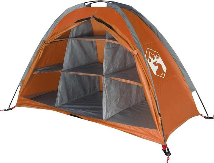 Actual product image VidaXL Storage tent 9 compartments & orange 185T taffeta (0.90 kg)
