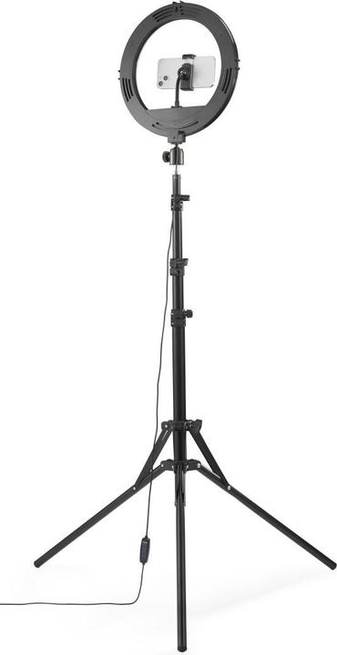 Produktbild Hama SpotLight Steady 120 III", Ringlicht-Stativ für Handy, 12 (Ringleuchte)