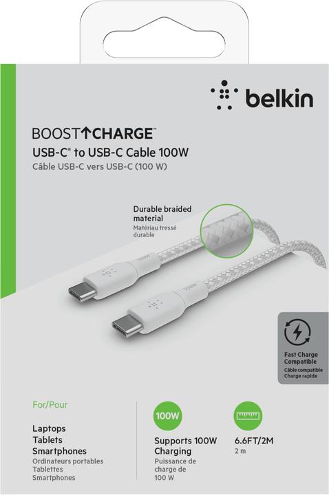 Image du produit Belkin Boost Charge (2 m, USB 2.0)