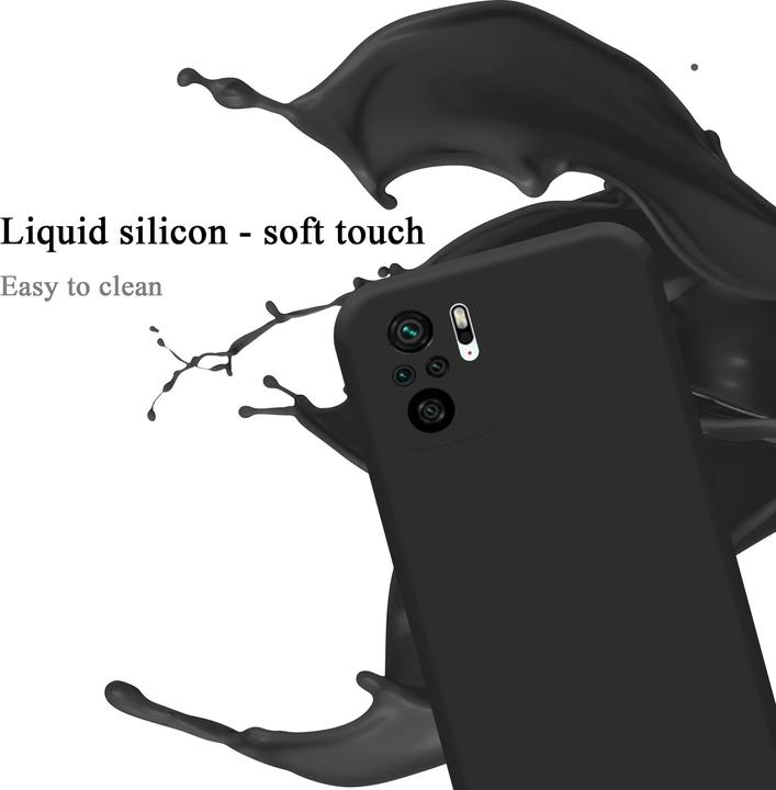 Immagine prodotto Cadorabo Copertura della cassa del silicone liquido TPU (Xiaomi Redmi Nota 10S, Xiaomi Mi Note 10, Xiaomi Redmi Note 10)
