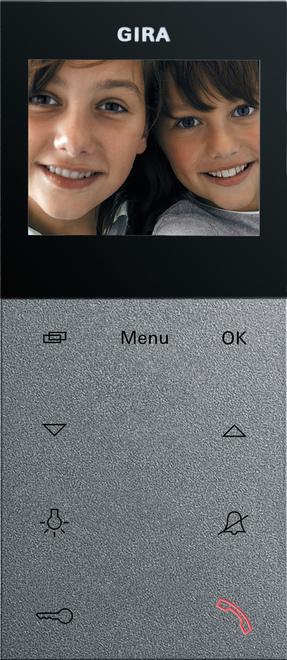 Gira Wohnungsstation Video AP Plus System 55 123926