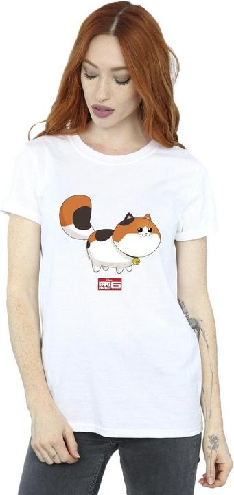 Immagine prodotto Disney Big Hero 6 Baymax Kitten Pose Maglietta Ampia Donna (L)