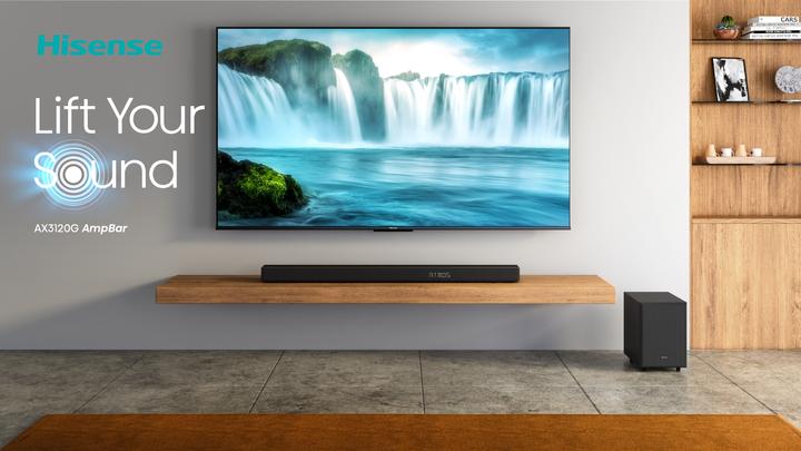 Image du produit Hisense Barre de son AX3120G Noir 3.1.2 canaux 360 W (360 W, 3.1.2 Canal)