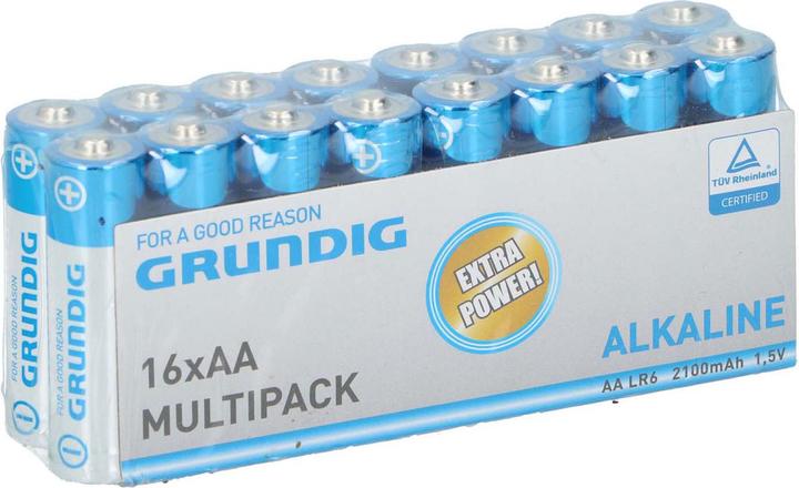 Image du produit Grundig Batt alk AA/LR6 2100mah 16pc (16 pcs, AA)