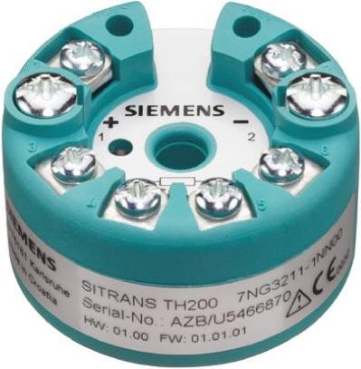 Produktbild Siemens Kopfmessumformer f. PT100 u. TC, 4-20 mA