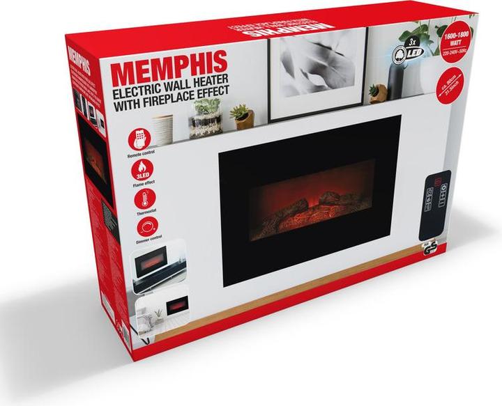 Produktbild Classic Fire Memphis (13 x 66 x 46 cm)