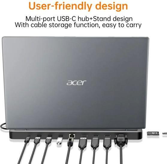 Immagine prodotto Acer HP.DSCAB.015 (USB-C, 13 Porti)