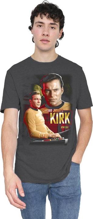 Actual product image Unisex Adult Captain Kirk T-Shirt (M)