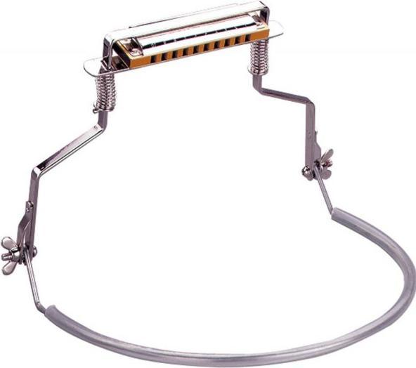 Actual product image Hohner Harmonica holder for diatonic instruments (10 hole) (Wind instrument, Mouthpiece)
