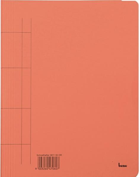 Actual product image Bene A4 A4 Manila cardboard binder 245 mm x 320 mm Orange (A4, 1 x)