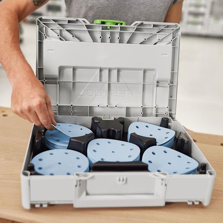 Produktbild Festool SYS-STF D125 GR-Set (P180, P60, P120, P220, P80)