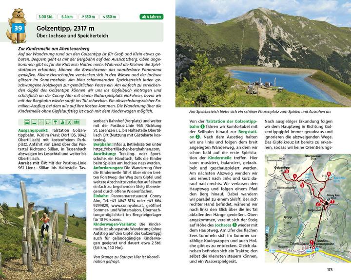 Actual product image Knorr:Erlebn Wandern m.Kindern Osttirol (German, Dina Knorr, 2022)